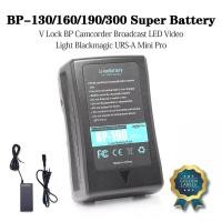 ราคา BP-150 BP-130 V Mount แบตเตอรี่ V ล็อค Endurance สำหรับ Sony BP กล้องวิดีโอ Broadcast LED Video Light Blackmagic URS-A M (15798780662)