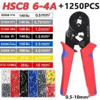 ราคา คีมย้ำหางปลา HSC8 6-4A คีมย้ำหางปลาไฟฟ้า ชุดคีมย้ำหางปลากลม หางปลากลม คอร์ดเอ็น คีมย้ำหางปลา คีมย้ำคอร์ดเอ็นคีมจีบ คีมย้ำคอร์ดเอ็น 1250 ชิ้น+คีมย้ำ (28138730169)