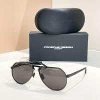 ราคา [คุณภาพสูง] PORSCHE DESIGN แว่นกันแดด P8938 Metal Double Beam สไตล์เพilor สำหรับทุกเพศ (43755803418)