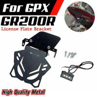 ราคา ท้ายสั้นGpx Gr200R ท้ายสั้นพับได้Gpx Gr200R ที่ยึดป้ายทะเบียนGr200R (23741205090)