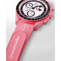 ราคา นาฬิกา Omega x swatch แท้ รุ่นใหม่ล่าสุด Mission to the PINK MOONPHASE (Limited edition) สีชมพูสดใส (25393850493)