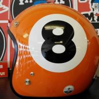 ราคา หมวกกันน็อค Avex Lb เลข8 สีส้ม (1159644101)