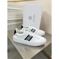 ราคา 25ssSpring และฤดูร้อนใหม่ Versace รองเท้าสีขาว Low-Top Lace-up Casual รองเท้าผ้าใบผู้ชาย (41923823142)