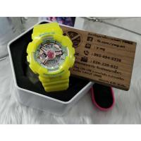 ราคา BABY-G รุ่น BA-110CA-9A นาฬิกาข้อมือ กันน้ำ ดีไซน์สวย มีสไตล์ ทนทานต่อแรงสั่นสะเทือน ใช้งานได้นาน สินค้าคุณภาพ (14092105354)