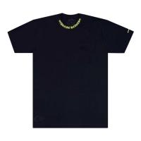 ราคา Chrome Hearts Neck Logo T-Shirt (BLACK/NEON YELLOW) (44055144799)