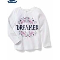 ราคา เสื้อยืด OLD NAVY Baby Girl 18-24 เดือน แขนยาว - สินค้าอเมริกา (42814553876)