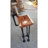 ราคา Pradoo'Siam เก้าอีบาร์ ทรงสูง PS-24 สูง80 cm. รุ่นมีพนักพิงทรงสีเหลี่ยม เก้าอี้บาร์สูง เก้าอี้บาร์ไม้ Loft ไม้ธรรมชาติ (7915627173)