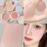 ราคา Kakashow Low Saturation Monochrome Blush เล็กน้อย Drunk Peach Orange Nude Pink Matte Natural Blush Repairing Matte Blush Blue (43115927483)