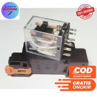 ราคา RELAY SOCKET 8PIN 8 LEGS SQUARE 12V 12 VOLT ONE SET ORIGINAL GOOD QUALITY (27590342813)