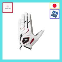 ราคา MIZUNO Golf Glove Double Grip Short Finger for Men (Left Hand) - White/Red, Size 22cm, Model 5MJMS401【Authentic Japan】 (28739165843)