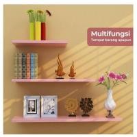 ราคา MINIMALIST ไม้แขวนเสื้อติดผนัง 50 X 15 CM สีชมพู (29625437132)