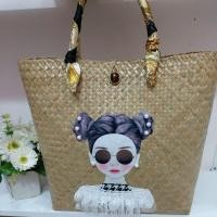 ราคา กระเป๋ากระจูด ทรง4เหลี่ยมน้องผู้หญิง (4355184055)