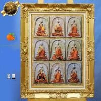 ราคา กรอบหลุยส์สีทอง รวมเกจิ ขนาดรูป 15x21นิ้ว ดอกหลุยส์ใหญ่ (10345895583)