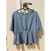 ราคา เสื้อใส่ทำงานลายจุด ป้ายEAT Shop (41710634526)