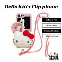 ราคา Galaxy Z Flip 6 Hello Kitty Flip โทรศัพท์สายคล้องกระเป๋าใส่เหรียญกระเป๋าสตางค์ (29376666604)