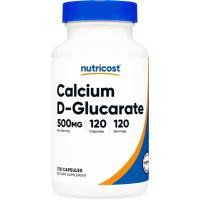 ราคา Nutricost Calcium D-Glucarate 500mg, 120 Capsules - Gluten Free, Non-GMO, Vegetarian Friendly (44472509578)
