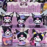 ราคา ✎Sanrio Trick or Treat Kuromi กล่องตาบอดอุปกรณ์ต่อพ่วงหัตถกรรมเดสก์ท็อปเครื่องประดับตุ๊กตาสาวของขวัญ (23580845024)