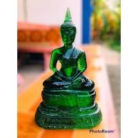 ราคา พระแก้วมรกต พิธีเสาร์ห้า พิธีใหญ่25ศตวรรษ ฐาน7นิ้ว สูง11นิ้ว เนื้อสีเขียวมรกต ปั้มตรา หายากมาก เสริมอำนาจบารมี สิริมงคล (15550216355)