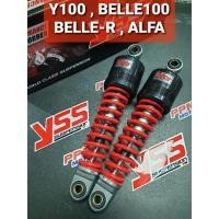 ราคา โช้คหลัง YSS Y100 BELLE100 BELLE-R ALFA คู่เดียวราคาส่ง RS168-255-03-Z8 (11729008197)