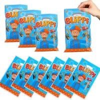 ราคา 10/20/30pcs การ์ตูน Blippi ภาษาอังกฤษครูกระเป๋าวันเกิด Party Decor Goody บิสกิตแพคเกจพลาสติก Candy กระเป๋าอาบน้ําเด็กโปรดปราน Party Supplie ของเล่น (26540288269)