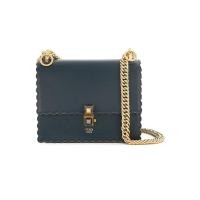 ราคา Hong Kong Direct Mail Fendi Fendi Ladies กระเป๋าสะพายหนังสีน้ําเงินเข้มกระเป๋าสะพายข้าง 8M0381-A18Q-F1 (44073885698)