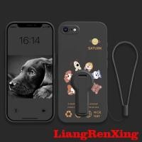 ราคา FOR เคส Case สำหรับ iPhone 5S iPhone 5 iPhone 6 iPhone 6s iPhone 6 plus โทรศัพท์ปลอก softcase ซิลิโคนเหลวกันกระแทกปกการออกแบบใหม่ความงามกับผู้ถือสัตว์การประชุม YTDWXZ01 (26117812456)