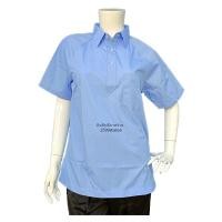 ราคา เสื้อพละโรงเรียนสีฟ้าอ่อน ผ้าโทเร ชุดพละนักเรียนไซส์ระดับมัธยม (25157905558)