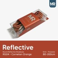 ราคา Mr Shoelaces RG02 Carnelian สีส้ม (สีส้ม) เชือกผูกรองเท้าสะท้อนแสงทรงกลม 80 ซม. 90 ซม. 100 ซม. 120 ซม. 150 ซม. 180 ซม. 200 ซม. (21582459005)