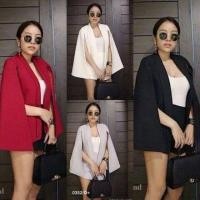 ราคา เบลเซอร์แขนยาวผ่าแขน ทรงสวย ใส่คลุมเพิ่มความลักชูมากๆค่าา (4605222746)