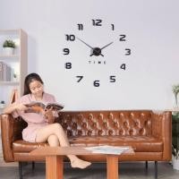 ราคา นาฬิกา DIY ติดผนัง 3D สำหรับตกแต่งผนังบ้าน (6069348349)