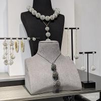 ราคา ต่างหู hoop และสร้อยคอมากประกาย ออกแบบในสไตล์ยุโรปและอเมริกัน ชุดเครื่องประดับหรูหรา RF5Q (42572128052)