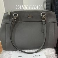ราคา ✨NEW✨ COACH แท้ F25397 CROSSGRAIN BROOKE CARRYALL ( สี HEATHER GREY) (11308140186)
