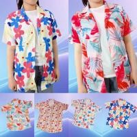 ราคา พร้อมส่ง เสื้อลายดอกผู้หญิง เสื้อฮาวาย สีสดใส สไตล์เท่ๆ เสื้อ สงกรานต์ (27750451697)
