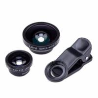 ราคา LIEQI Universal Clip Lens lq-001 3 in 1 เลนส์ถ่ายภาพสำหรับ Smartphone และ Tablet (สีดำ) #448 (549153198)