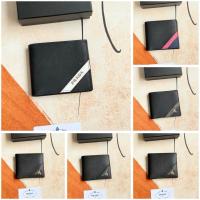 ราคา Dompet lelaki PD กระเป๋าสตางค์ดีไซน์แถบสีขาว (41822066731)