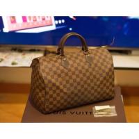 ราคา กระเป๋าหลุย LV speedy 35 แท้ (1227162964)