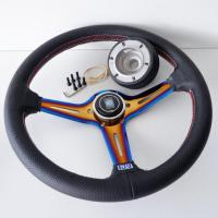 ราคา พวงมาลัยนาดี้ ไทเททอง พร้อมคอบางตรงรุ่น(แจ้งรุ่นรถทางแชท) พร้อมติดตั้งได้เลย แป้นแตร สายไฟ น็อต ครบชุด (22030966995)