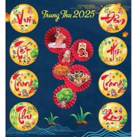 ราคา ชุด 4 คํา HAPPY MID-AUTUMN TET ตกแต่งเทศกาลกลางฤดูใบไม้ร่วง 2025 ขนาด 30 ซม. - อักษรเทศกาลไหว้พระจันทร์แห่งความสุข ชุดพร้อมสติ๊กเกอร์ไม้ไผ่ (28689716785)