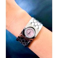 ราคา Gucci twirl pink pearl diamonds lady 23 mm (20731318567)