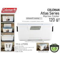 ราคา Coleman Atlas Series 120 Qt Marine Cooler#ถังน้ำแข็งขนาดใหญ่ 113.6ลิตร (20468733095)
