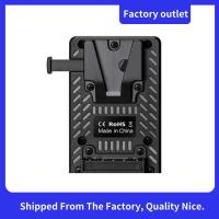 ราคา V Mount Light น้ําหนักแผ่นแบตเตอรี่ V-Lock Mount แผ่นแบตเตอรี่สําหรับอะแดปเตอร์แยกไฟกล้อง DSLR กล้องวิดีโอ (29131005032)