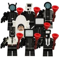 ราคา ตัวต่อโมเดลมือถืองานดี 24pcs Toilet Man vs Camera Man รวม Titan Speaker และ TV Man ของเล่นเสริมทักษะสำหรับทุกวัย (42151655402)