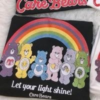 ราคา เสื้อโอเวอร์ไซร์ ป้าย DNA ลายหมีรุ้ง (20118945635)