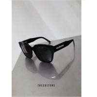 ราคา แว่นกันแดด BALENCIAGA Black BB0215SA // ตัวแทนจำหน่าย BALENCIAGA EYEWAER เป็นทางการ (23962629788)