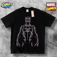 ราคา เสื้อยืด MARVEL ลาย BLACK Panther ลิขสิทธิ์แท้100% (40209261813)