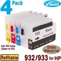 ราคา [สต็อกประเทศไทย] HP932XL/933 can fill empty ink cartridges, suitable for HP Officejet 6100 6600 6700 7110 7510 7512 (3184442549)