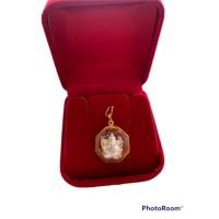 ราคา จี้พระพิฆเนศวร (สำหรับสร้อย 2สลึง) พระแท้ เลี่ยมทองคำแท้90% (มีใบรับประกันทอง) (20742785526)