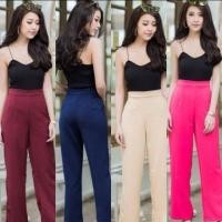 ราคา กางเกงขายาวผ้าฮานาโกะ ทรงกระบอกเล็ก มีไซส์ใหญ่ (2737619354)