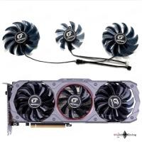 ราคา พัดลมการ์ดจอ Colorful GTX 1660 1660S 1660ti iGame Advanced OC graphics card fan (41254819212)