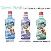 ราคา Dental Fresh (503 ml) น้ำยาดับกลิ่นปาก ขจัดหินปูน ปกป้องเหงือกและฟัน สุนัข (4015508084)